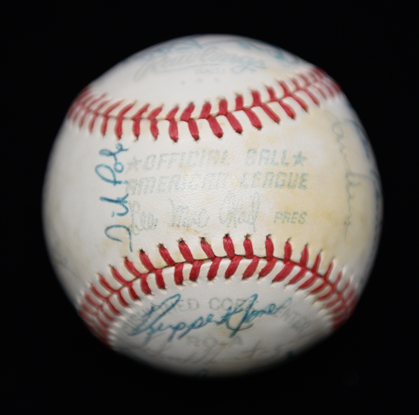 (5) Baseballs - (3) Signed (Nolan Ryan, Reds Team-Signed w. Vida Pinson, & Minor League Team w. Jaime Moyer) & (2) Unsigned 1994 World Series