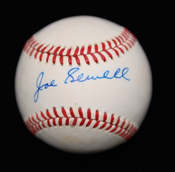 (6) Signed Baseballs - B. Robinson/B. Feller Dual, F. Robinson, M. Irvin, Al Kaline, Joe Sewell (JSA Auction Letter)
