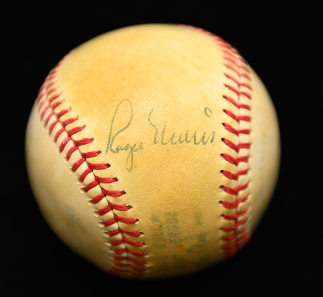 Roger Maris Single Signed Official AL Baseball From Collection of Marshall Samuel (Full JSA LOA)