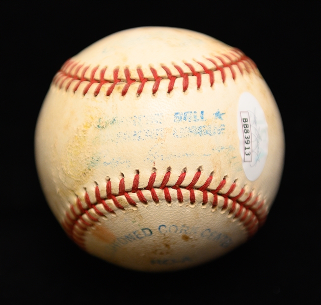 Mickey Mantle Signed Official AL Baseball From the Collection of Marshall Samuel (Full JSA LOA)