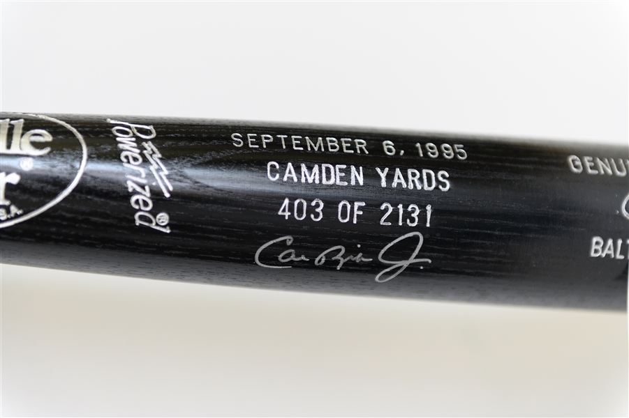 Cal Ripken Jr Signed Full Size Louisville Slugger (JSA COA)