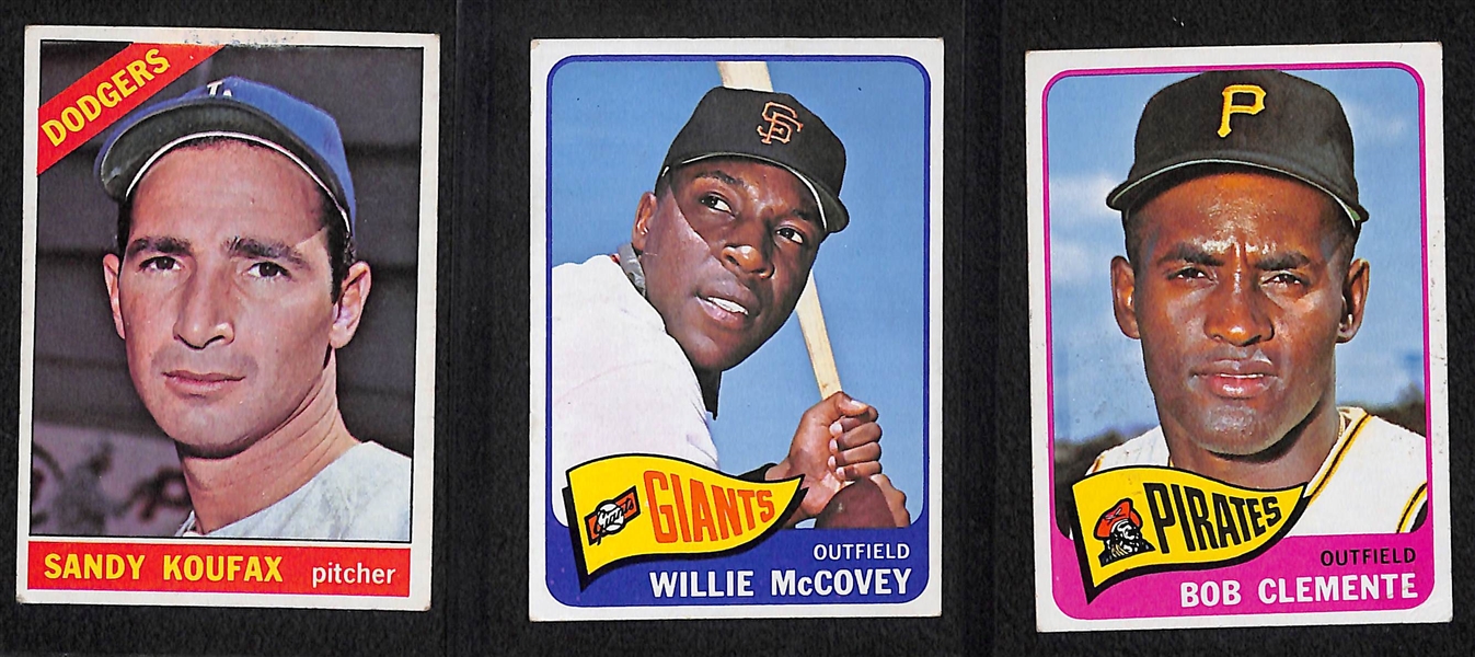 Lot of (11) 1964-67 Baseball Stars Inc. Aaron, Mays, Robinson 