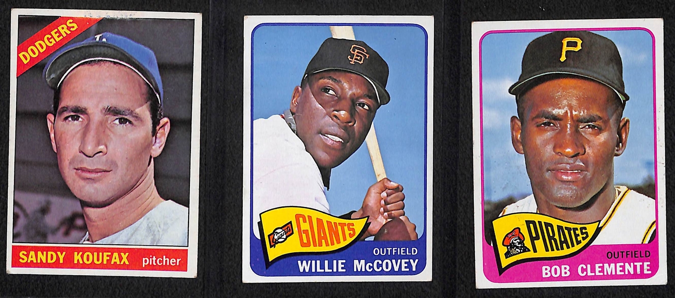 Lot of (11) 1964-67 Baseball Stars Inc. Aaron, Mays, Robinson 