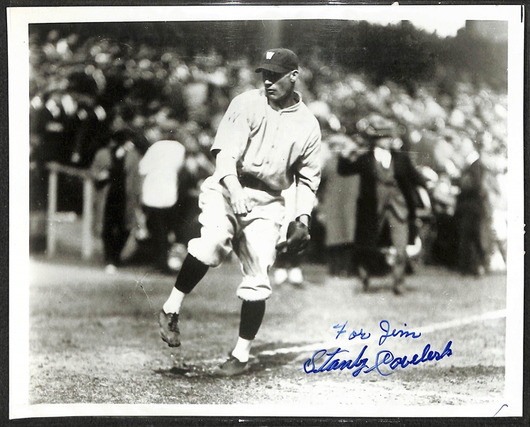 HOF Sports Memorabilia and Autograph Lot inc. (2) Carl Hubbell (JSA Auction Letter)