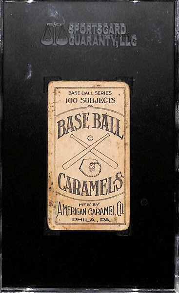 1909-11 American Caramel E90-1 Ty Cobb (HOF) Graded SGC 2
