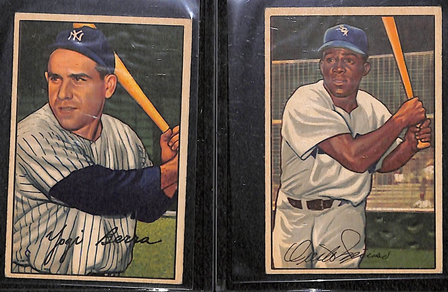 1952 Bowman Baseball Partial Set - 164 of 252 Cards