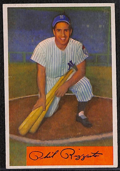 1954 Bowman Baseball Near Complete Set - 209 of 224 Cards