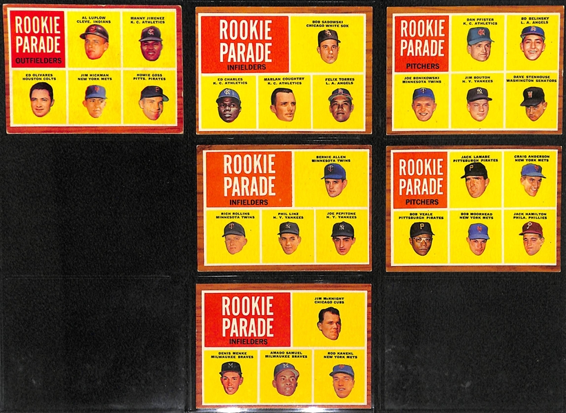 1962 Topps Baseball Card Complete Set (All 598 Cards) in Binder (Mantle Graded SGC 4) Mostly VG-VG+ Cards