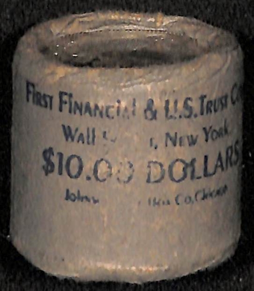$10 BU Roll of Uncirculated Silver Morgan Dollars w/ 1 Carson City Showing