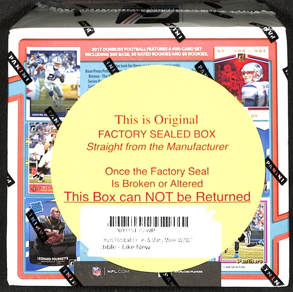 2017 Donruss Football Blaster Box (Patrick Mahomes Rookie Year!)