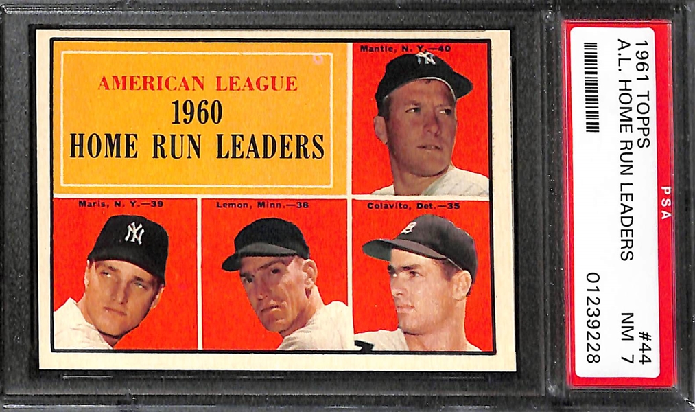 Lot of (3) 1960s Mickey Mantle High Grade Cards