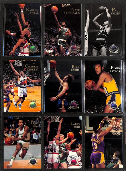  1996-97 Bowmans Best Basketball Complete Set of 125 Cards w. Kobe Bryant Rookie Card