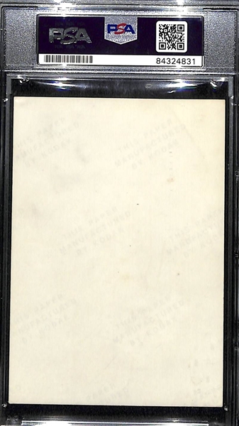 Old Photograph Signed by Joe DiMaggio (3.25x 5) - PSA/DNA Encased (8 Autograph Grade)