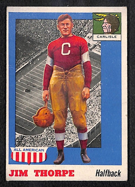 1955 Topps All American # 37 Jim Thorpe
