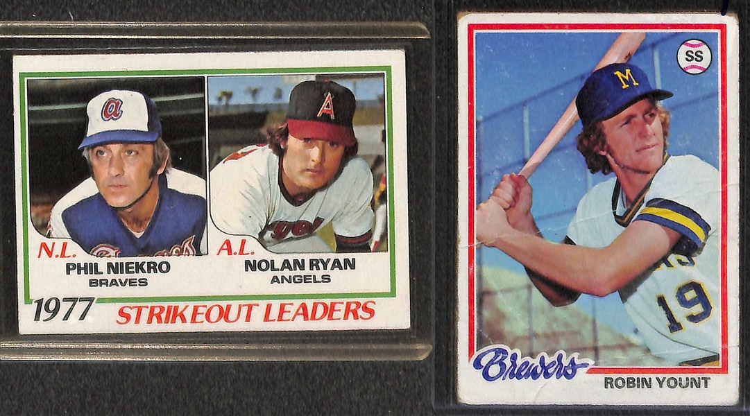 1978 Topps Baseball Complete Set Featuring Paul Molitor and Eddie Murray Rookies