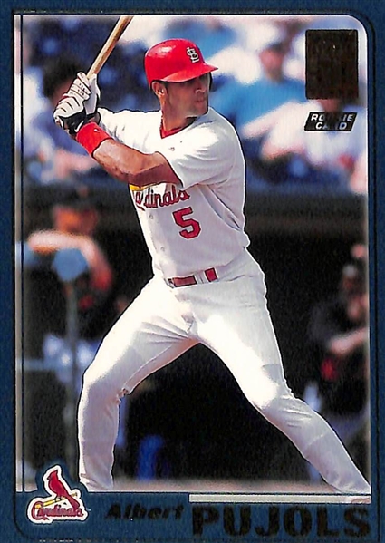 Albert Pujols and Alex Rodriguez Graded Rookie Lot