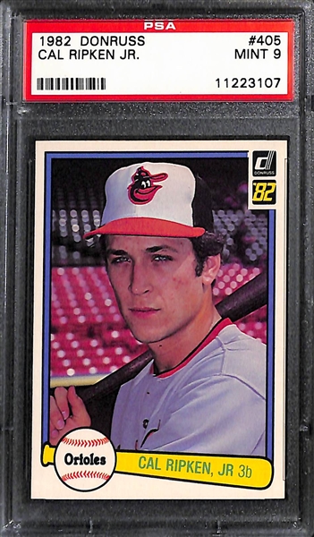 Lot of (5) Baseball High Grade Rookies Inc. Ripken, Clemens, Mattingly, Rodriguez, Bonds