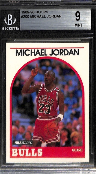 Lot of (4) Early 1990s Graded Michael Jordan Cards