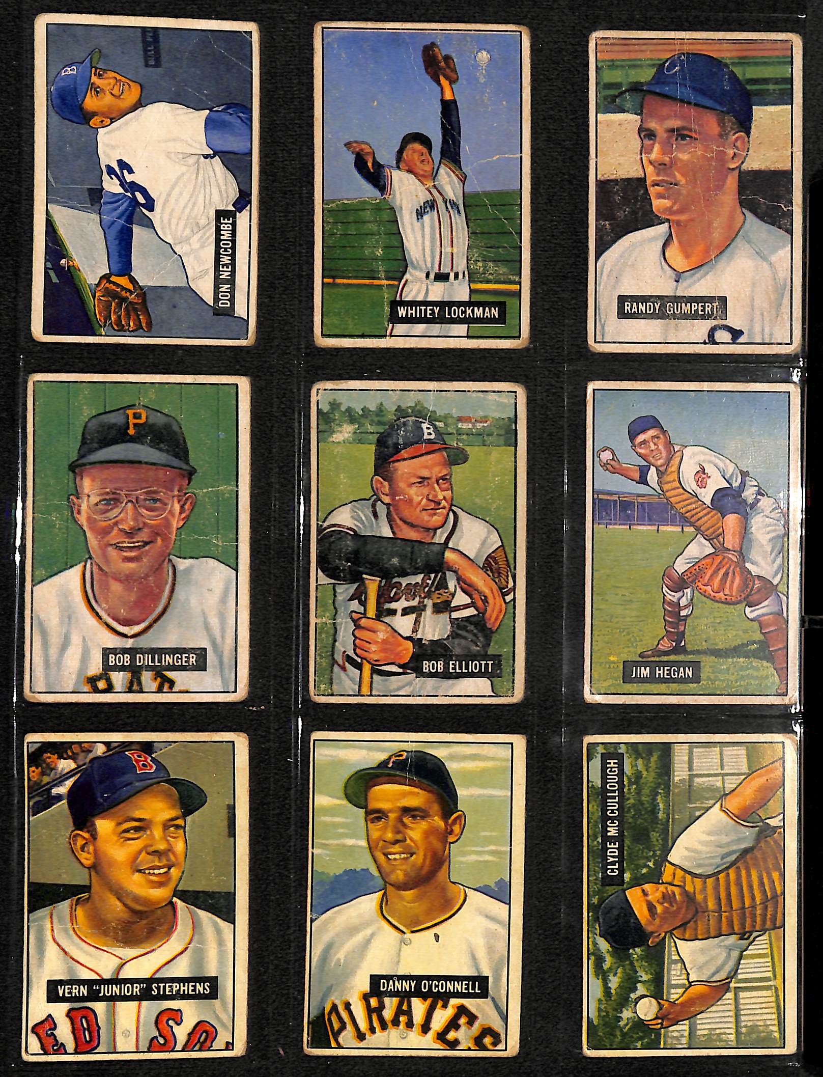 Pro-Mold PC51 1-Screw Card Holder For 1951-1952 Bowman Cards – 3 Count Lot
