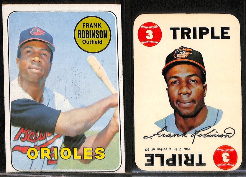 (33) 1960s Low Grade Baseball Cards Inc. Aaron, Maris, Mays, Robinson