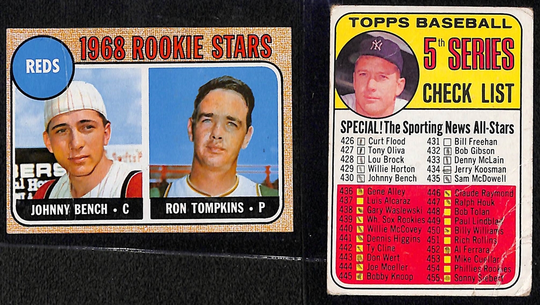 (33) 1960s Low Grade Baseball Cards Inc. Aaron, Maris, Mays, Robinson