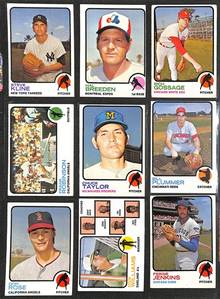  1973 Topps Baseball Card Complete Set w. Mike Schmidt Rookie Card