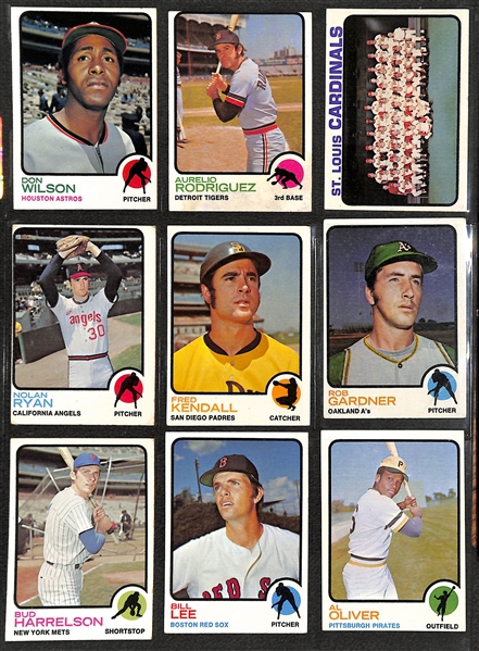  1973 Topps Baseball Card Complete Set w. Mike Schmidt Rookie Card