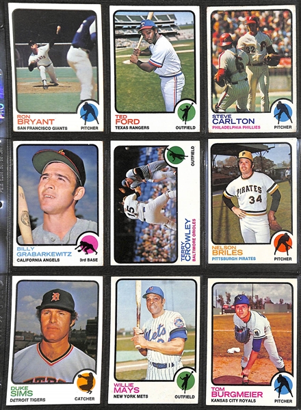  1973 Topps Baseball Card Complete Set w. Mike Schmidt Rookie Card