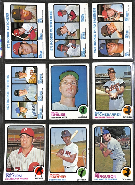  1973 Topps Baseball Card Complete Set w. Mike Schmidt Rookie Card
