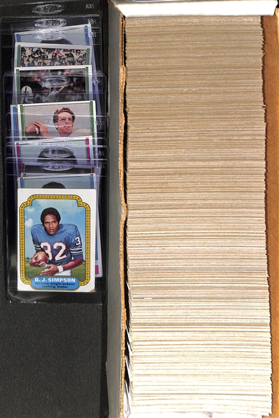 1974 Topps Football Complete Set with Team Checklists