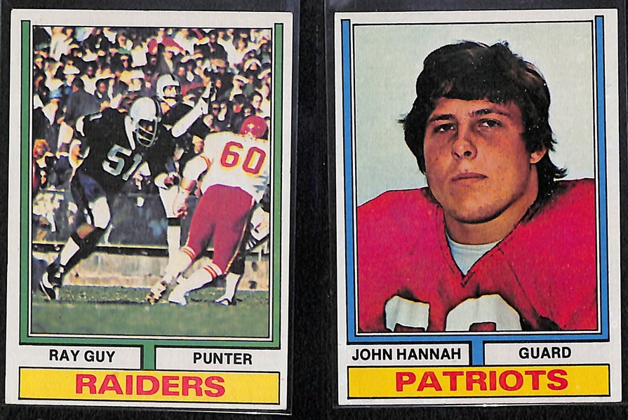 1974 Topps Football Complete Set with Team Checklists