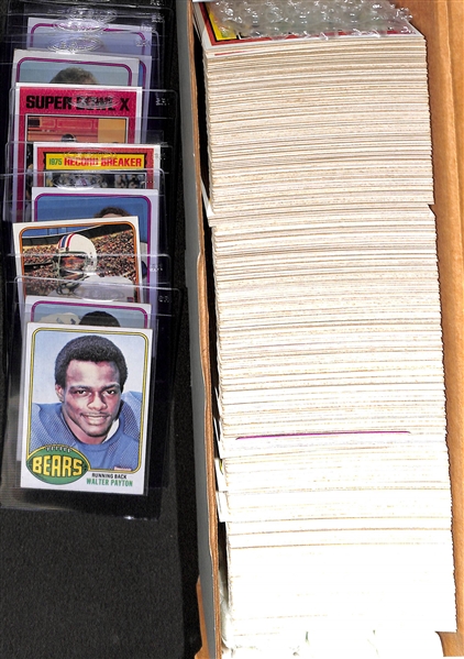 1976 Topps Football Complete Set Featuring Walter Payton Rookie