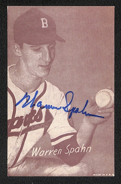 (15) Baseball Autographed Hall of Fame 4x6 Cards and Clippings w. Mize, Ford, Spahn, Sewell, Ashburn (JSA Auction Letter)