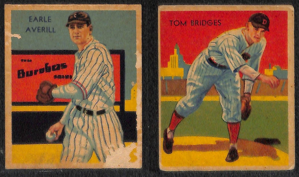 Lot of (7) 1935 Diamond Stars  Cards w. Pie Traynor