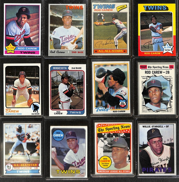 Lot of 90+ 1960s-1970s Vintage Baseball Cards Including Tom Seaver, Willie Stargell and Rod Carew
