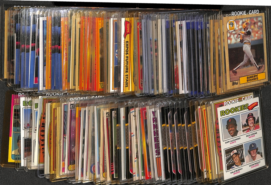Lot of (80+) 1970s, 80s, and 90s Baseball Rookie Stars Inc. Gwynn, Thomas, Eckersley, Mattingly and More 