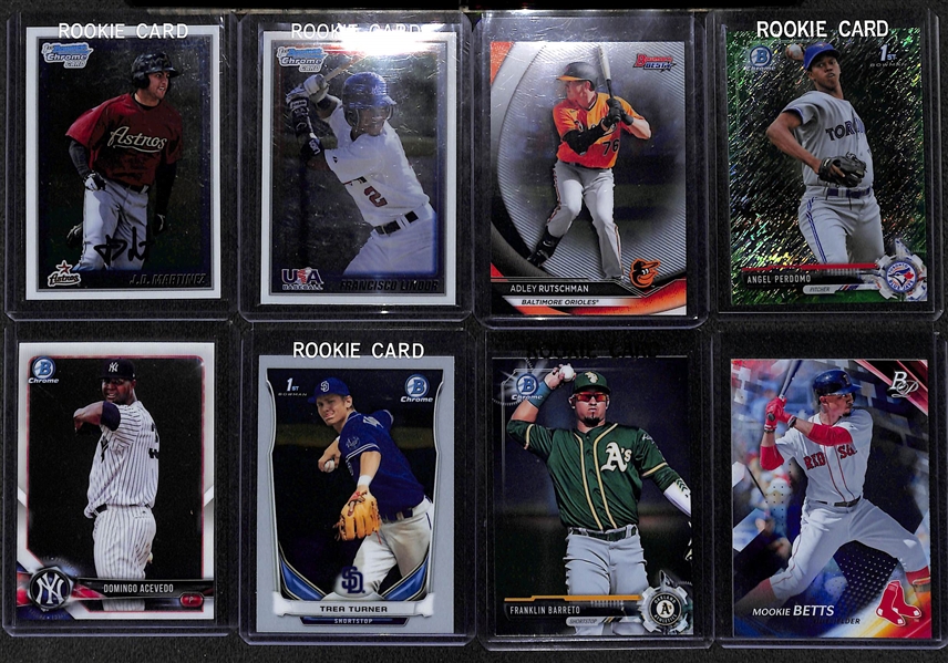Lot of (24) Baseball Rookie and Star Cards Featuring Aaron Judge Graded 9.5, Fernando Tatis Jr., and Many More 