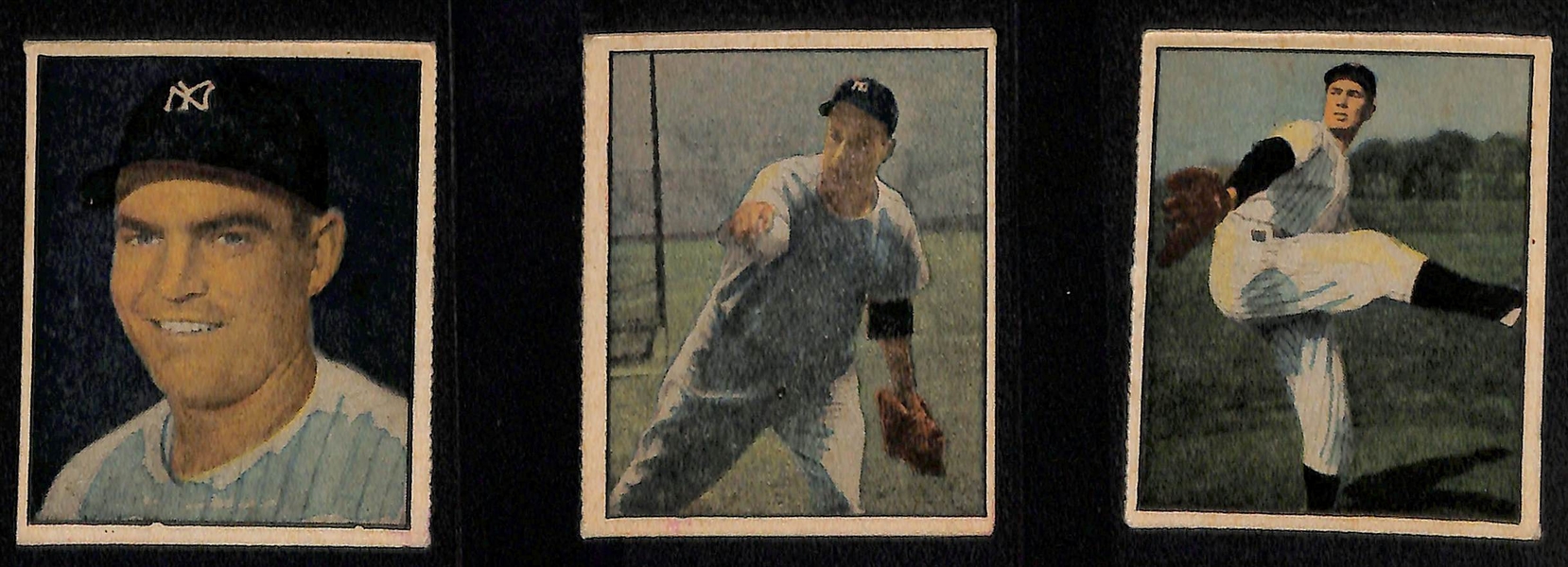 Lot of (12) Vintage Baseball Mostly Cards w/ (8) 1951 Berk Ross featuring 1958 Ted Williams