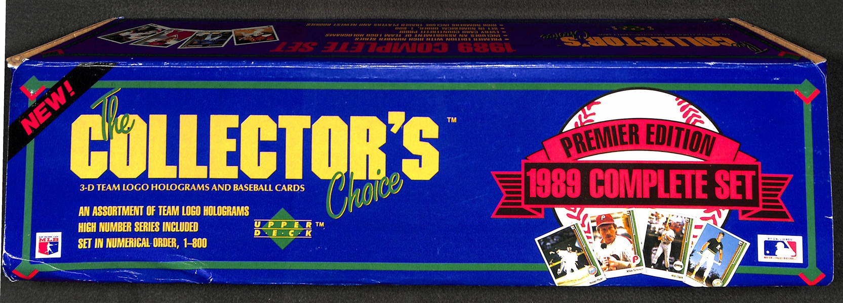 1989 Upper Deck Premier Complete Set w/ Original Box and Ken Griffey Jr Rookie Card