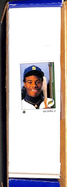 1989 Upper Deck Premier Complete Set w/ Original Box and Ken Griffey Jr Rookie Card