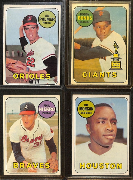 Lot of (280+) 1967-1970 Assorted Topps Baseball Cards w. Jim Palmer