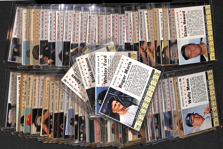  Lot of (55) 1961 Post Cereal Cards w. Roger Maris