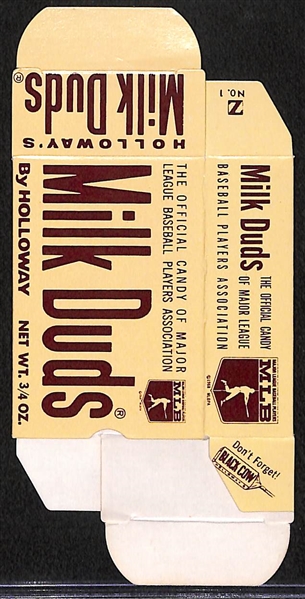 1971 Milk Duds Willie Mays Complete Box