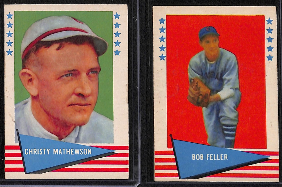  1960 Fleer Baseball Complete Set of 79 Cards + (44) Additional 1960-1963 Fleer Baseball Cards