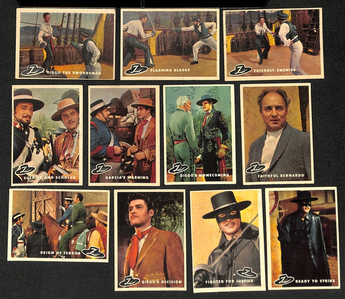 Lot of (140) Assorted Topps Zoro Cards