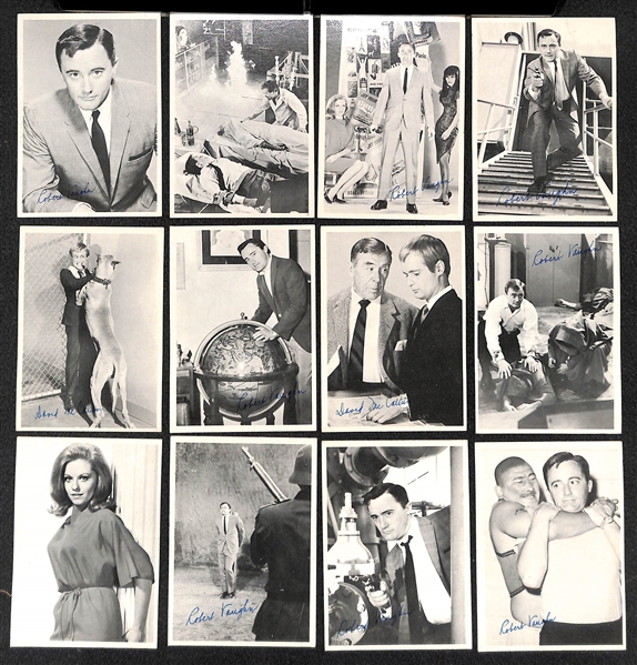  Lot of (80) 1965 Topps Man from UNCLE Cards + (30) 1965 Philadelphia James Bond 007 Cards
