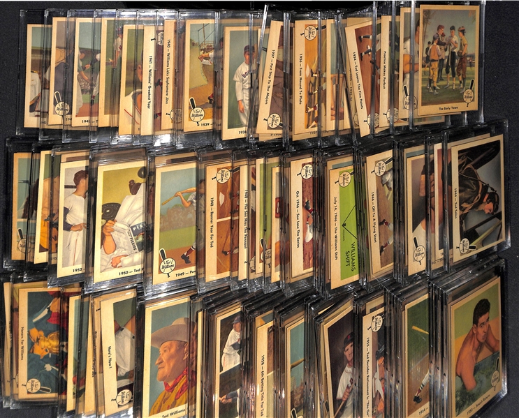 1959 Fleer Ted Williams Near Complete Set (Only Missing Card #68)
