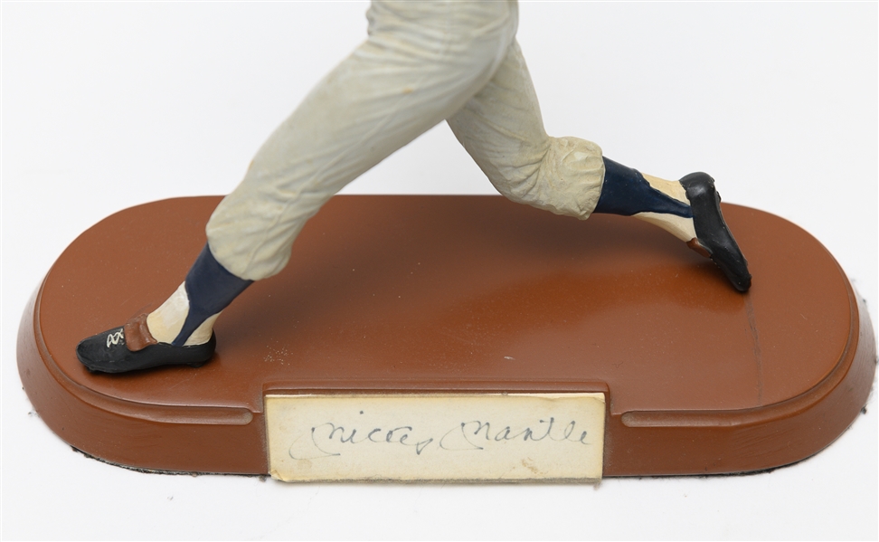 Mickey Mantle Beautifully Autographed Limited Edition (1021/1732) Salvino Figurine w/ Box and Salvino COA