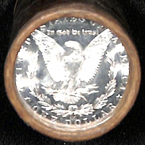 $20 BU Roll of Uncirculated Silver Morgan Dollars w/ (2) Carson City Showing