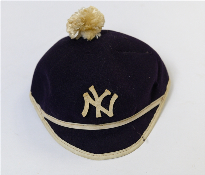 Lot of (3) Vintage Childrens Baseball Collector Hats w. Rare 1961 Maris and Mantle Home Run Twins Hat